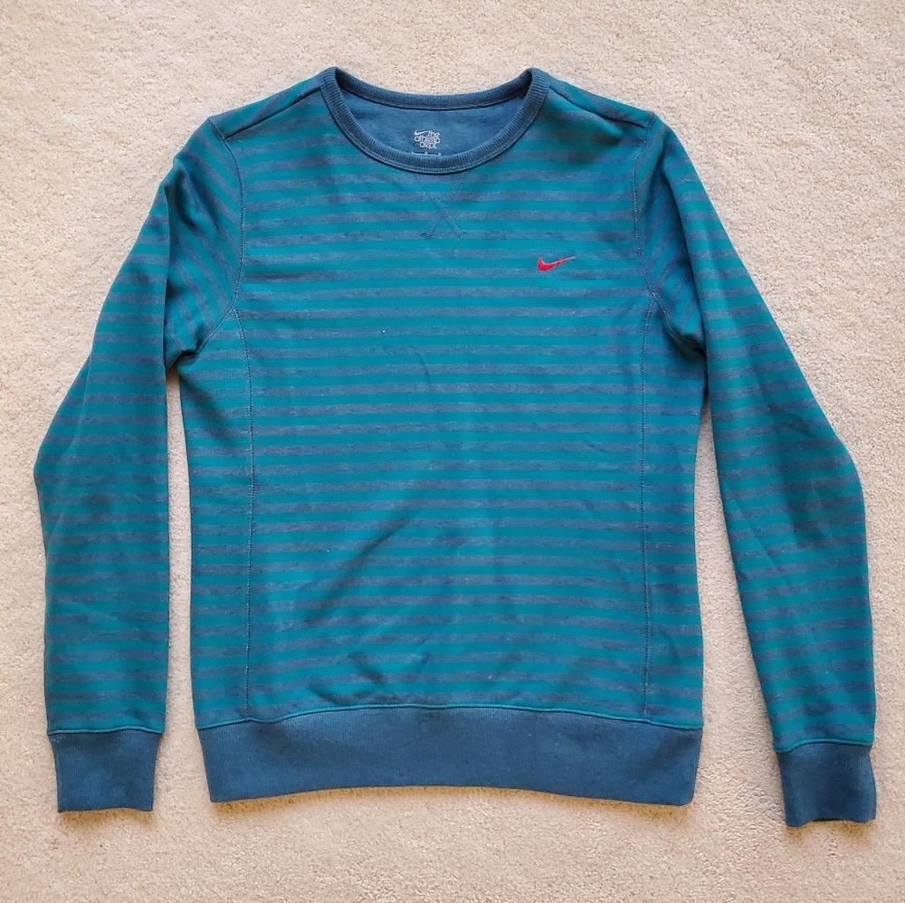 NIKE SB Striped Crew Neck (Women's L)